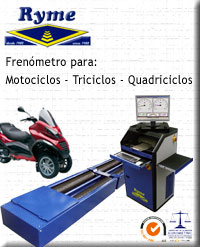 Ryme - Frenómetro para Motociclos, Triciclos e Quadriciclos